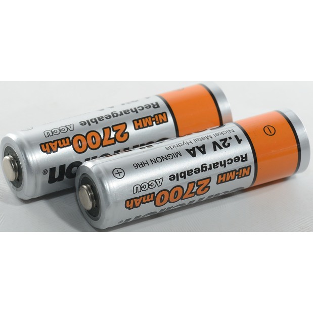 Pin Sạc Camelion 1.2V AA 2700 mAh (vỉ 2 viên)