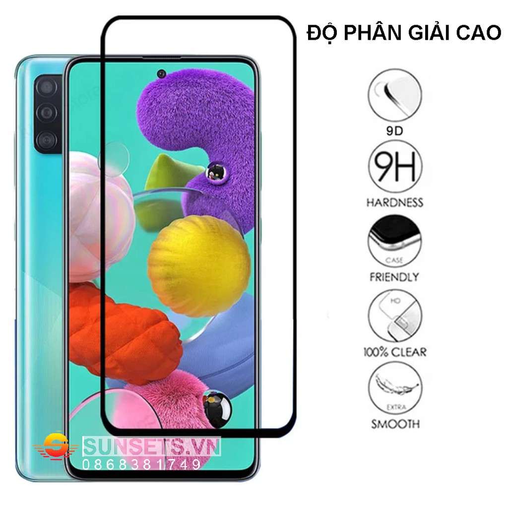 Kính cường lực Samsung A71/ A52/ A51/ A50