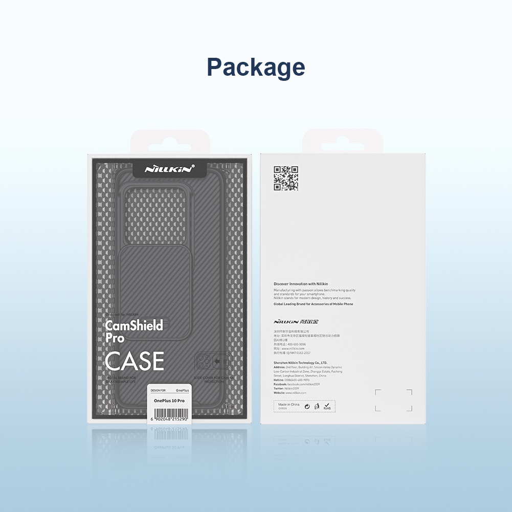 Ốp điện thoại Nillkin từ tpu và pc bảo vệ camera chống sốc cho OnePlus 10 Pro