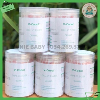Rơ lưỡi vô trùng, gạc răng miệng cho bé Vcool