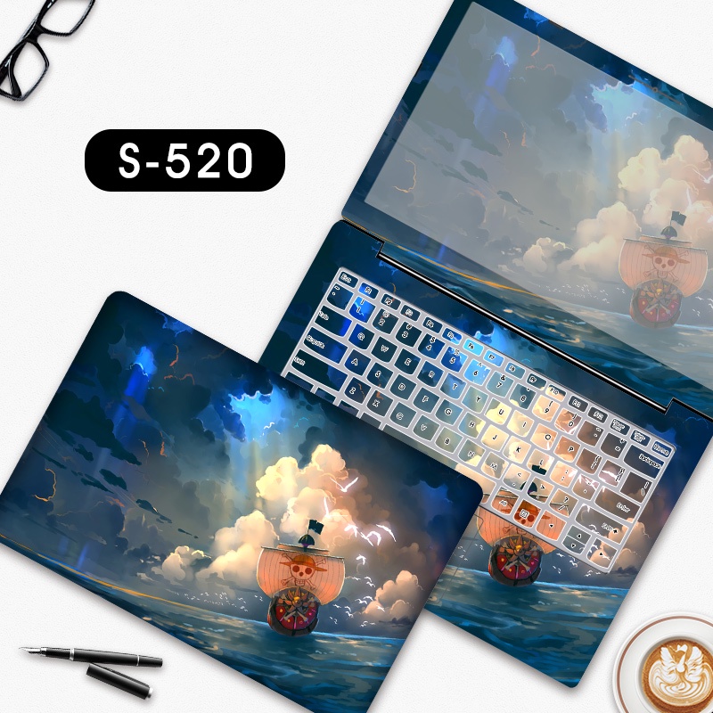 Scenery Sticker Laptop for Lenovo Ideapad Laptop Skin Dust-proof Laptop Protective Film for Ideapad 310S 510S