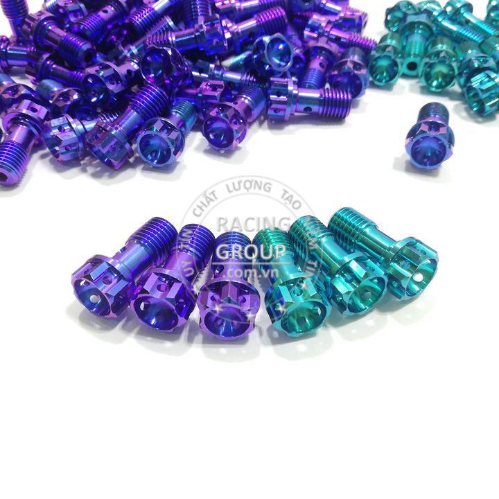 Ốc heo dầu GR5 đầu vương miện, đầu dù, salaya, probol, răng nhuyễn/răng thưa heo nissin/brem gắn nhiều dòng xe