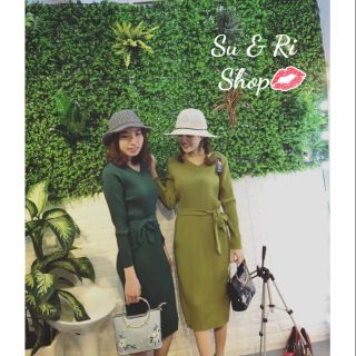 Đầm len Quảng Châu cực đẹp từ from đến chất