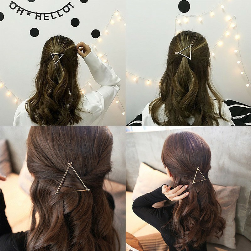 Kẹp Tóc Kim Loại Nhiều Mẫu Năng Động Phong Cách Hàn Quốc store4girls