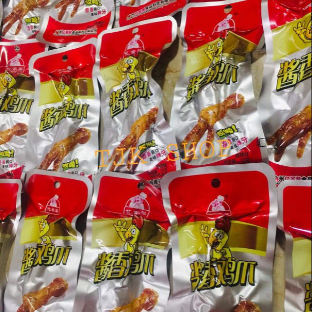 CHÂN GÀ CAY TỨ XUYÊN TẨM MẬT ONG