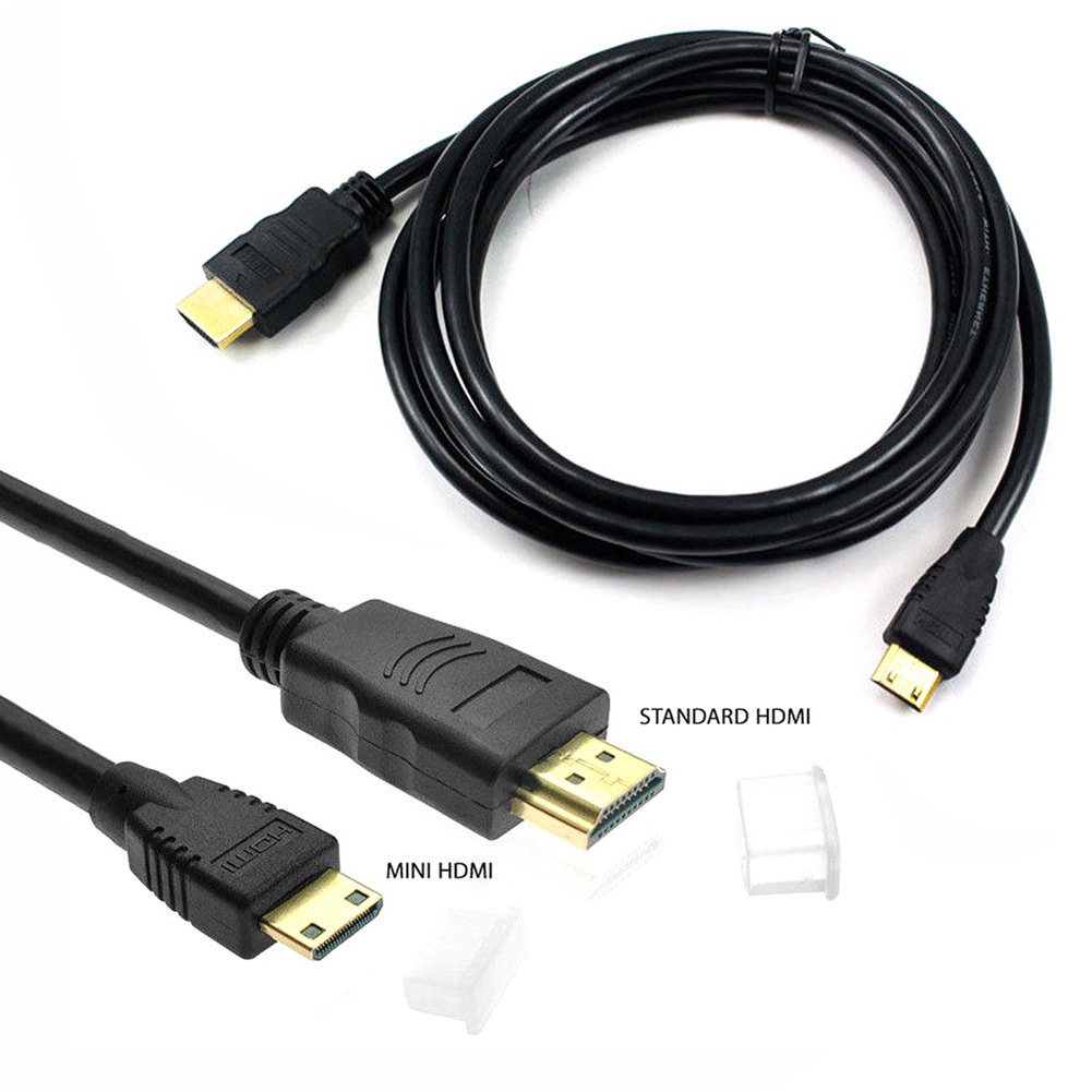 Dây Cáp Chuyển Đổi HDMI Sang HDMI 1M 1.5M Mini 4K 1080P Tốc Độ Cao Chuyên Dụng Cho Pc Tv Camera Dvd