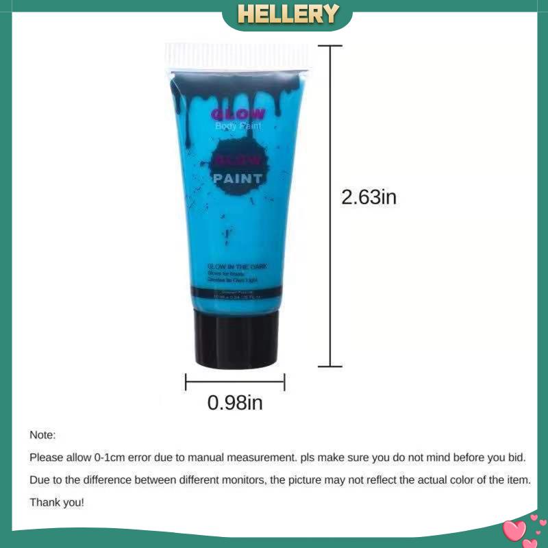 Sơn Dạ Quang Neon Vẽ Mặt Và Cơ Thể 8 Tuýp 10ML
