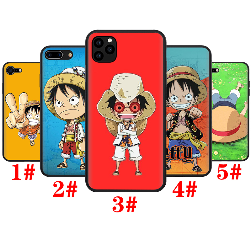 Ốp Lưng Silicone In Hình One Piece / Luffy Cho Iphone 8 7 6s 6 Plus 5 5s Se 2016 2020