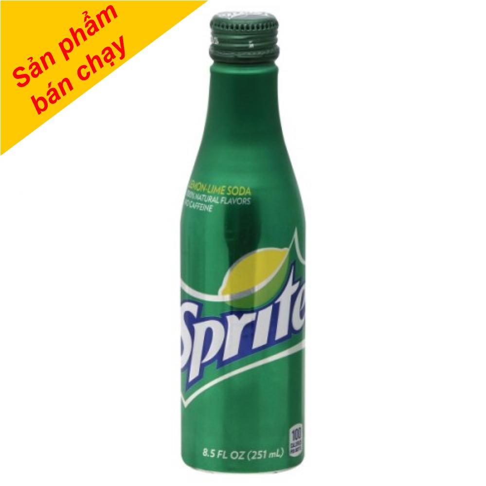 Nước Ngọt Sprite Lemon-Lime Soda No Caffeine 251ml