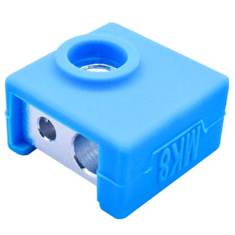 Bộ 3 Vỏ Bọc Silicon + 3 Vòi Phun Mk8 0.4mm Cho Máy In 3d