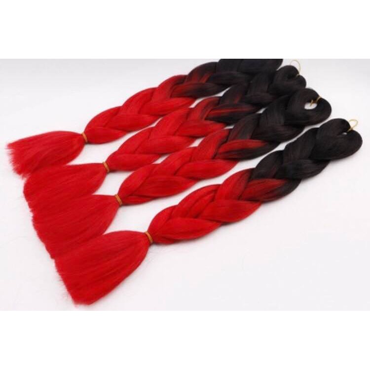 Bím tóc omber làm dreadlock, box braid, tóc nối