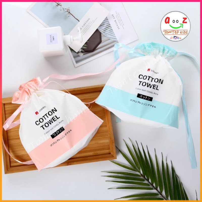 Khăn Vải Khô Đa Năng Chất Liệu 100% Cotton Từ Sợi Bông Không Bụi Mịn - Hàng Xuất Khẩu