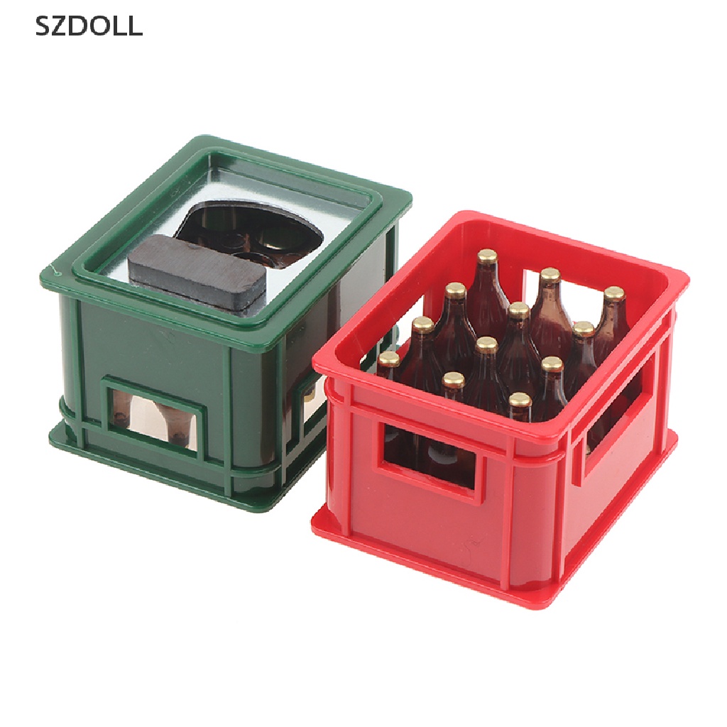 Mô Hình Chai Bia Mini Tỉ Lệ 1: 12 Dùng Trang Trí Nhà Búp Bê