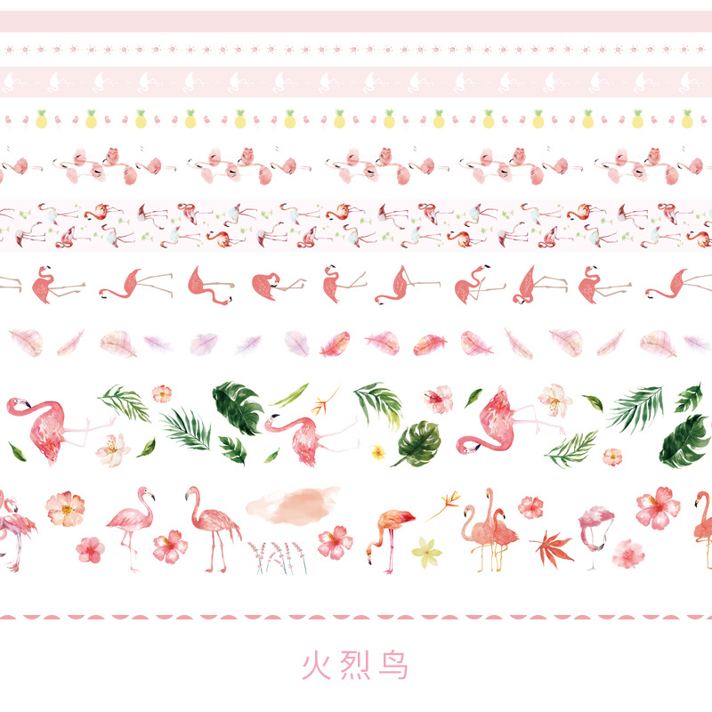 [Mã LIFE0803ALL giảm 10% đơn 0K] Set 10 Cuộn Băng Dính Nhiều Màu Sắc Đa Năng Tiện Dụng Trang Trí
