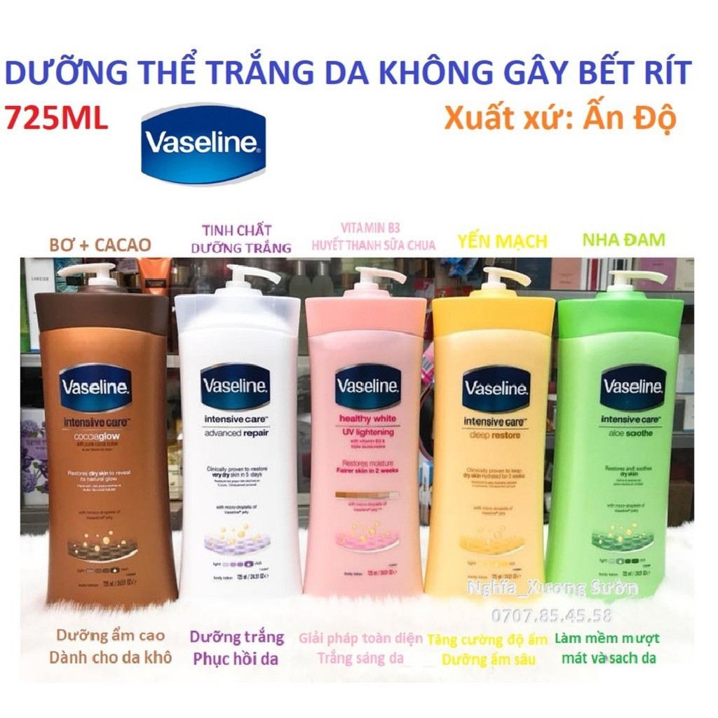 Sữa Dưỡng Thể Vaseline Lotion 725ml | BigBuy360 - bigbuy360.vn