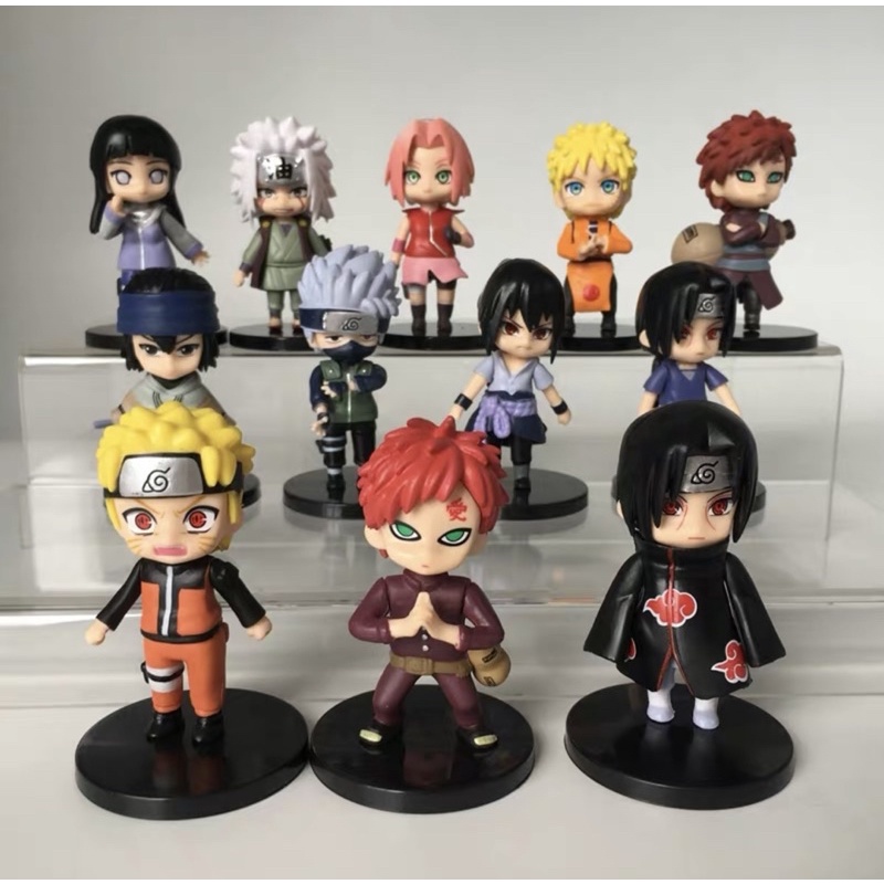 Mô hình Naruto - Mô hình Chibi 6cm Naruto, Sasuke, Kakashi, Itachi, Hinata, Jiraira, Gaara...