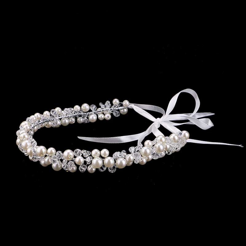 GETNOIVAS Phụ kiện trang trí tóc cô dâu handmade