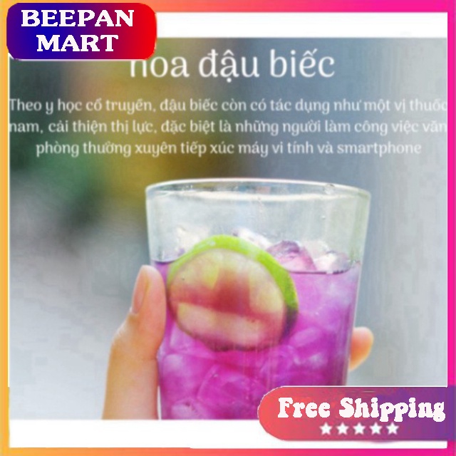 Bột Hoa Đậu Biếc Nguyên Chất 100% Hộp 60Gr - Dalahouse