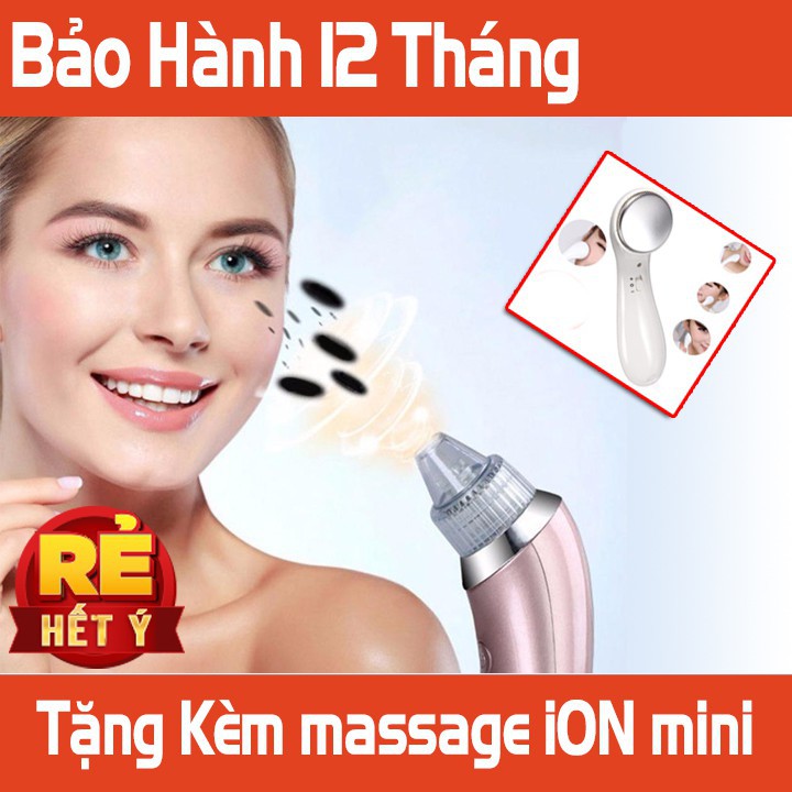 Máy Hút Mụn Cao Cấp 5 Lực Hút Mạnh Tê Da Luôn