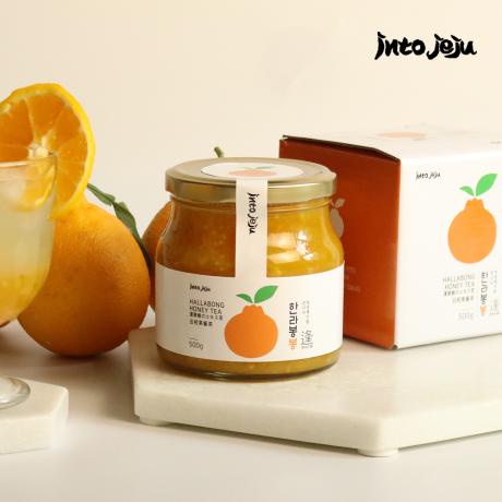 Mật ong quýt Hallabong đặc sản Jeju 500g - Into Jeju Hallabong Honey Tea - Hàng nhập khẩu