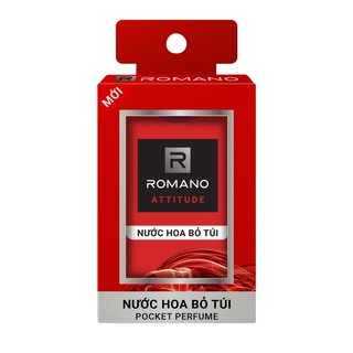 Nước hoa bỏ túi cao cấp Romano Attitude 18ml tiện lợi