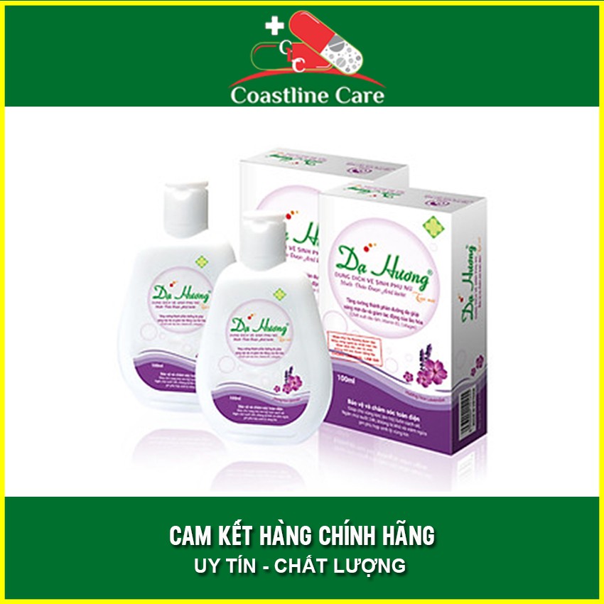 Dung Dịch Vệ Sinh Phụ Nữ Dạ Hương Tím - Chai 100ml - Coastlinecare Pharmacy