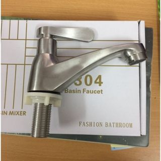 Vòi labo lạnh inox 304