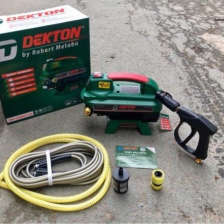 Máy xịt rửa áp lực vệ sinh gia đình xe máy ô tô - cao áp cống suất 2150W DEKTON công nghệ cao - DK CWR 2150 - Dây Đồng