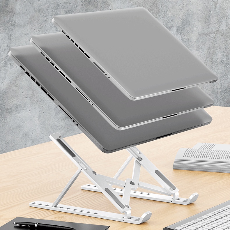 Giá đỡ laptop, macbook , ipad N3 gấp gọn điều chỉnh độ cao chống mỏi cổ , đế tản nhiệt kê laptop 14 inch 15.6 inch