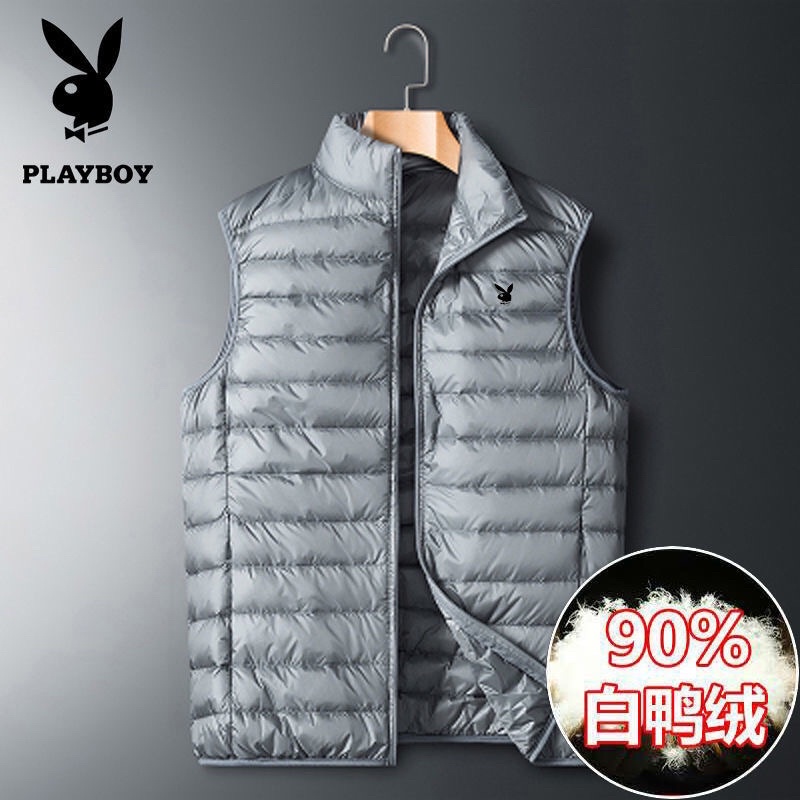 Áo phao Gile Nam lông vũ PLAY BOY-Mẫu mới CHUẨN