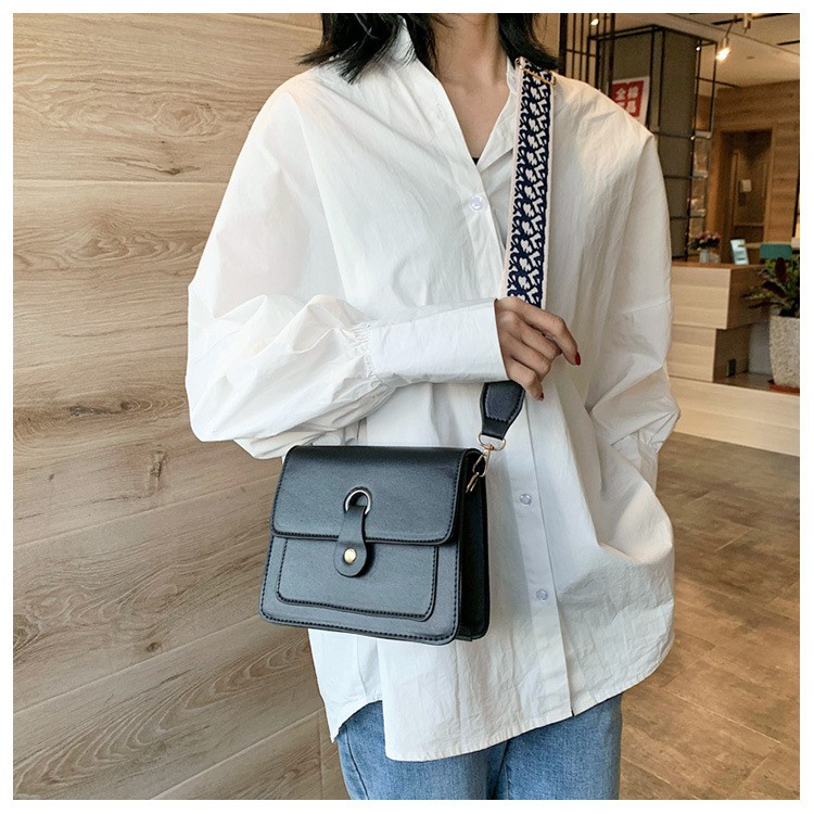 TÚI ĐEO CHÉO NỮ 2 NGĂN QUAI VẢI DA MỀM TT 29 | BigBuy360 - bigbuy360.vn