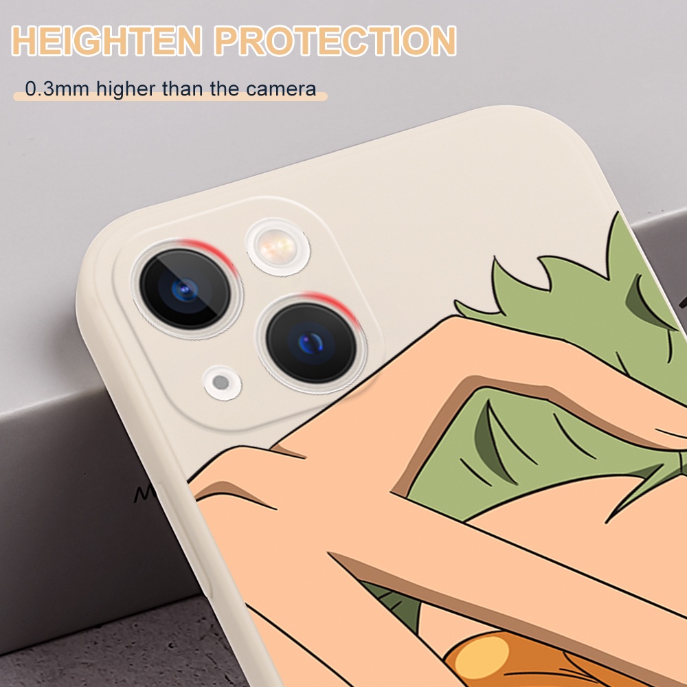 Ốp Điện Thoại Mềm In Hoạt Hình One Piece Cho iPhone XR X XS Max 11 Pro Max 7 8 Plus 6 6S Plus 12 13 Pro Max