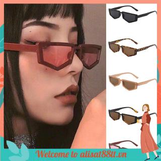 Fashion Man Women Irregular Shape Sunglasses Glasses Vintage Retro Style