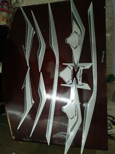 Bộ tem airblade Rôbôt 2017 màu trắng