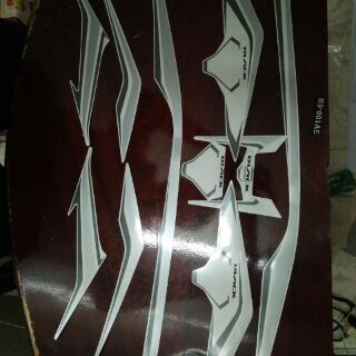 Bộ tem airblade Rôbôt 2017 màu trắng