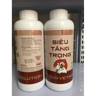 Siêu tăng trọng greentech cho gà, chim (1 lít)