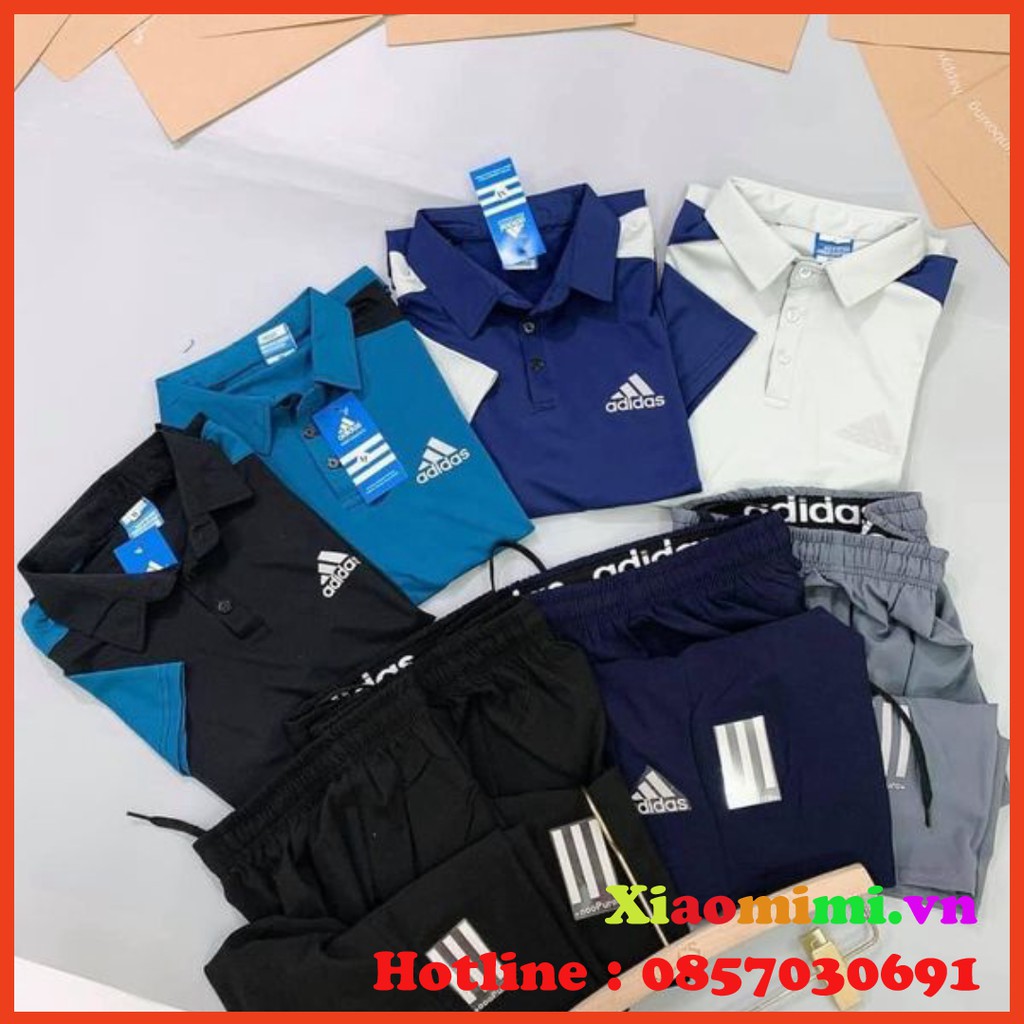 RẺ NHẤT SÀN ] - Bộ thể thao nam HOT NHẤT HÈ 2021 - Cổ bẻ, co dãn 4 chiều, dày dặn 4.9 3 màu hot