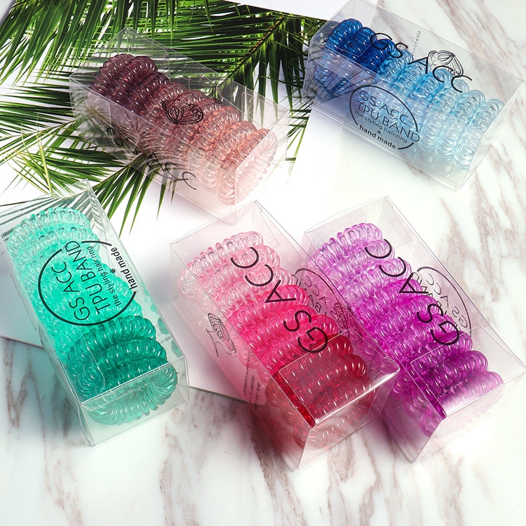 Set 9 dây buộc tóc IF ME thiết kế lò xo thời trang cho nữ