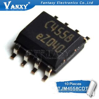 Bộ 10 chip IC TJM4558CDZT SOP8 TJM4558 SOP C4558 SMD chất lượng cao