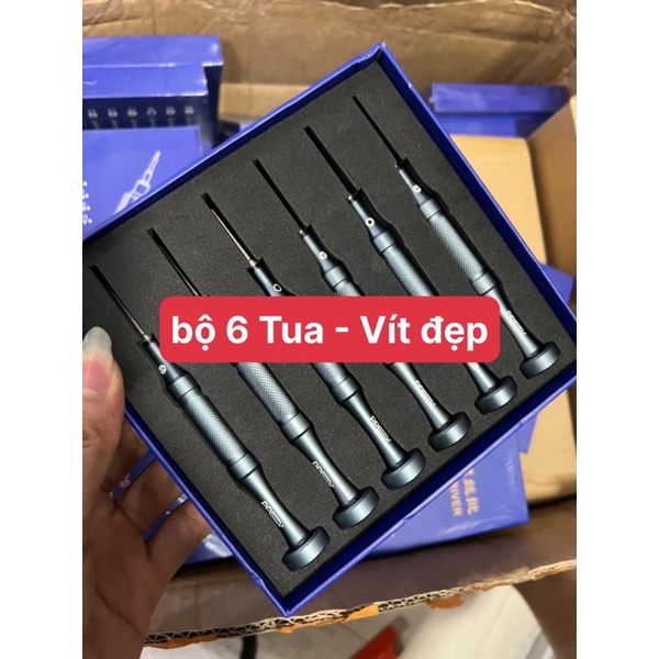 Bộ Tua - Vít 6 món xịn hãng PPD , xoáy được hết các đời điện thoại