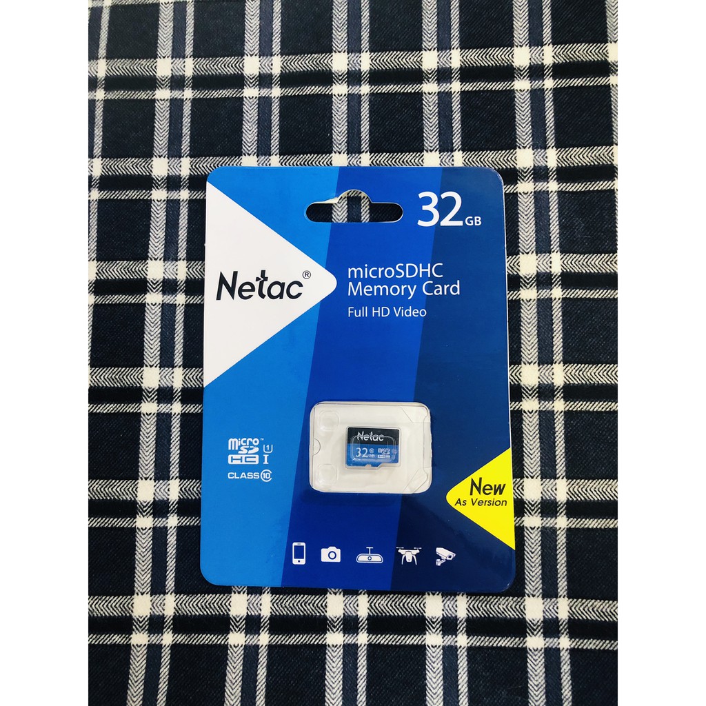 Thẻ Nhớ Netac 32GB Class 10 - Tốc Độ 80mb/S - Thẻ nhớ Class 10 OEM