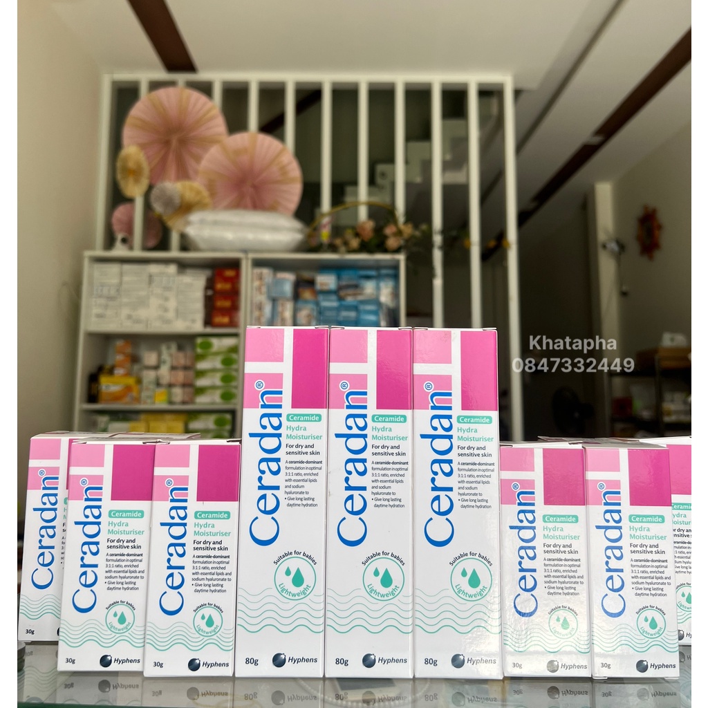 Kem dưỡng ẩm Ceradan Hydra