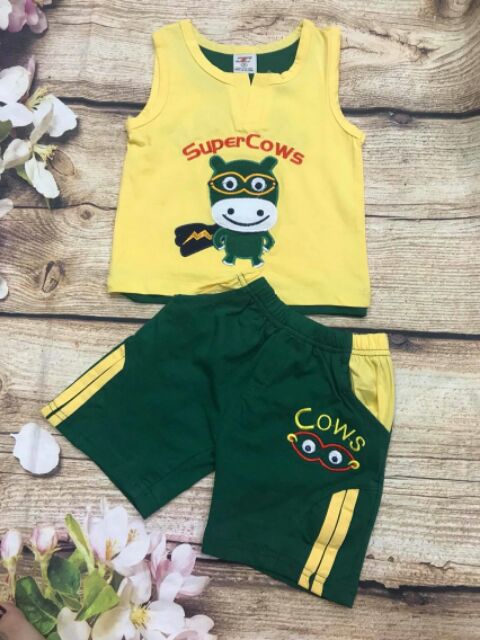 Bộ ba lỗ cotton | BigBuy360 - bigbuy360.vn