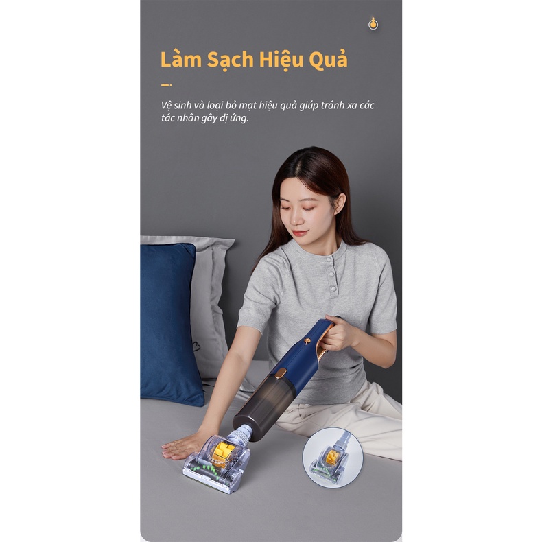 Máy hút bụi lau sàn 2 trong 1 TS-LF-20, hộp chứa nước dung tích lớn, công suất mạnh mẽ | Robot Hút Bụi Lau sàn ES350