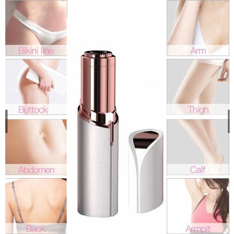 Máy Tẩy Lông mini Hình Thỏi Son Thời Trang Cho Nữ JP6 HSU