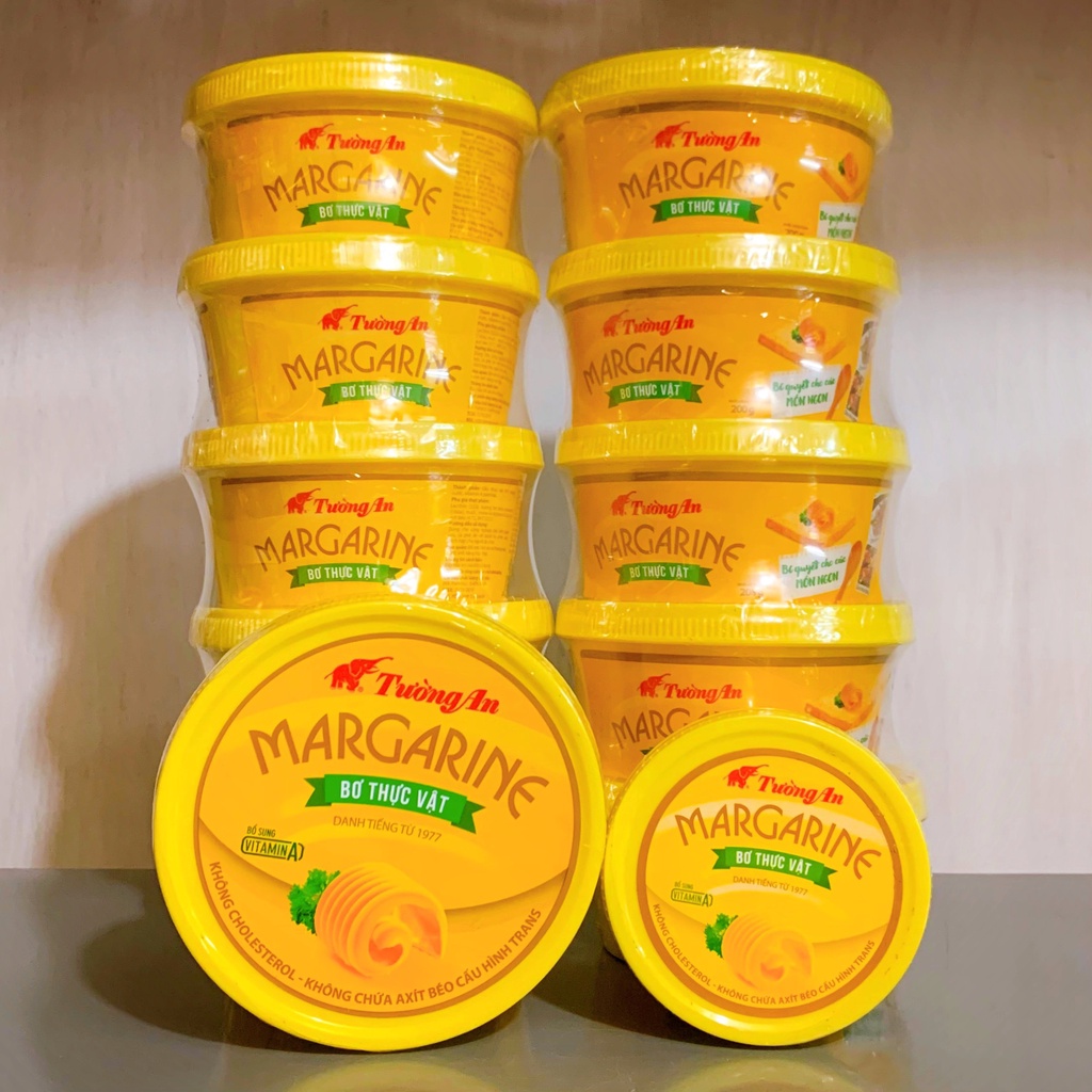 Bơ Thực Vật Tường An Margarine Hộp 80g/ 200g