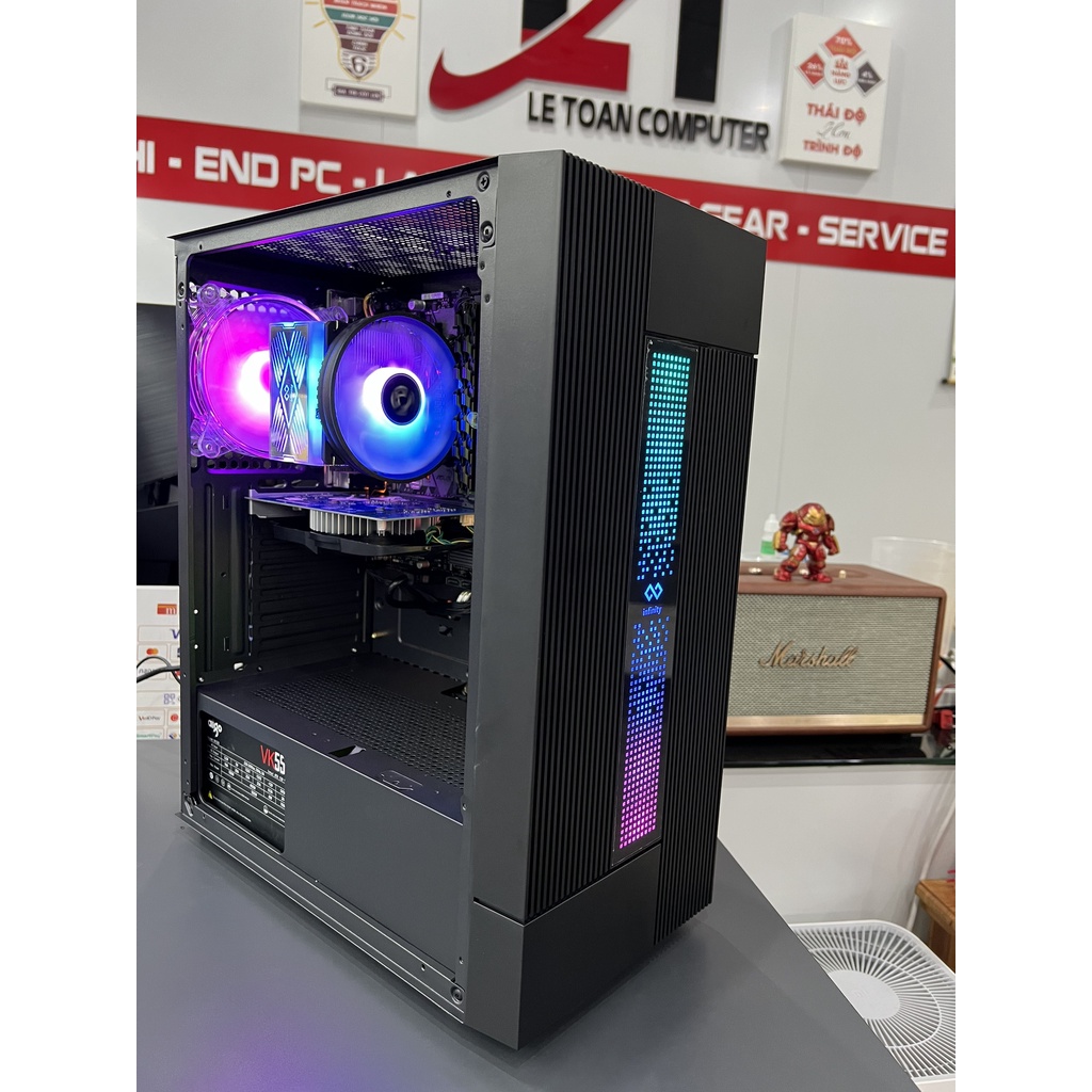 Thùng PC Gaming Infinity I3 9100F Chiến Games, Đồ Hoạ Giá Rẻ - Hàng Chính Hãng