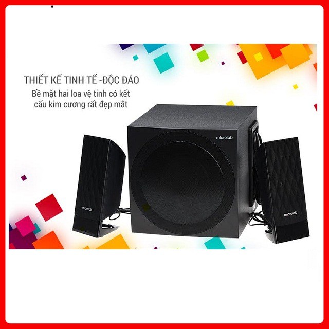 Loa Bluetooth Microlab M300BT 2.1  công suất 38W RMS - BH Chính Hãng 12 Tháng
