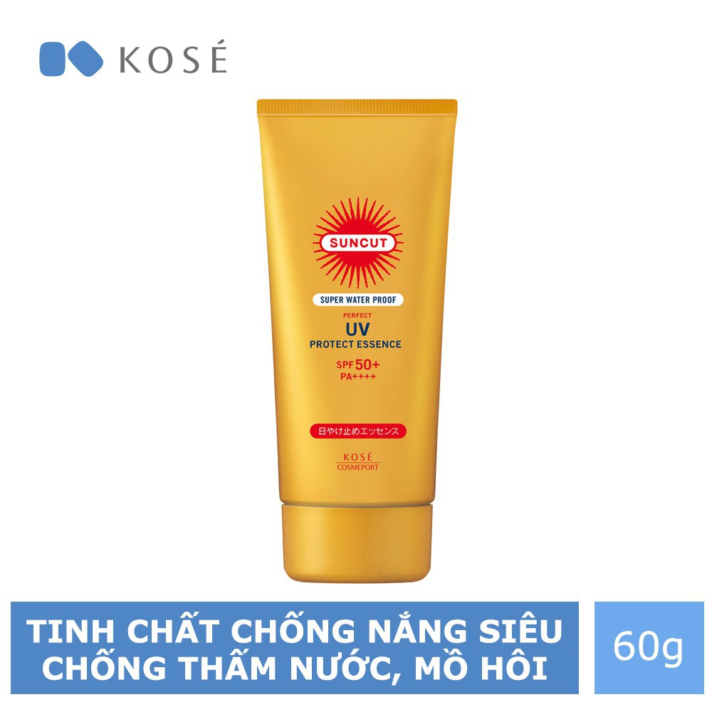 Kem chống nắng siêu chống nước Kose Suncut Super Water Proof  Perfect Essence SPF50+