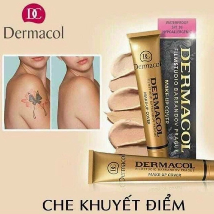 Kem Nền Che Khuyết Điểm Demacol 30g, Kem Che Hình Săm, Makeup | BigBuy360 - bigbuy360.vn